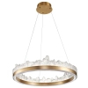 Pierścieniowa lampa wisząca Montana ST-6490P/1 LED 26W 3000K ring złoty