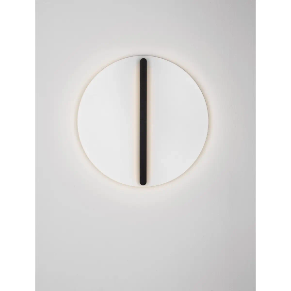 Ścienna lampa do sypialni GALURCA LE45547 LED 28W 2700K okrągła biała czarna