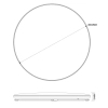 Minimalistyczna natynkowa lampa Omar JE-DHR-0530-GD LED 48W 4000K biały