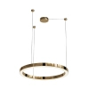 Wisząca lampa ring Aurum PL0116-90 Yaskr LED 38W 3000K okrąg złoty