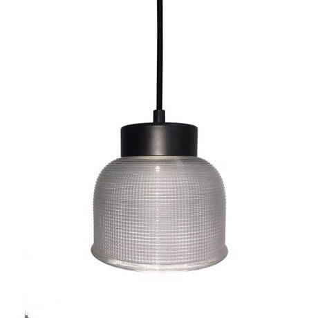 Lampa wisząca LIVERPOOL 50101285 szklana zwis czarny przezroczysty