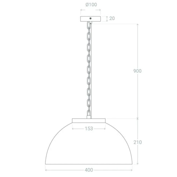 Drewniana lampa wisząca Boho ABR-NLW35-BH-E27 Abruzzo kopuła naturalny