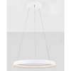 Zwisająca lampa pierścień BATALLAS LE44782 LED 52W 3000K nad łóżko biały