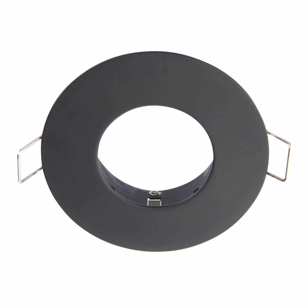 Wpuszczana lampa sufitowa Speculo 99760 Saxby IP65 okrągła czarna