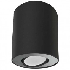 Downlight LAMPA sufitowa SET 8902 Nowodvorski metalowa OPRAWA tuba czarna srebrna