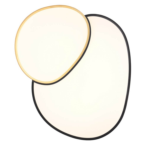 Ściemniany plafon Rise 647519280 LED 51W 2700-6500K złota czarna biała