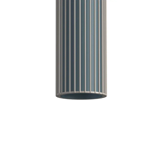 Podłużna lampa wisząca CAMELEON SINGLES 12194 jedwabisty grafit