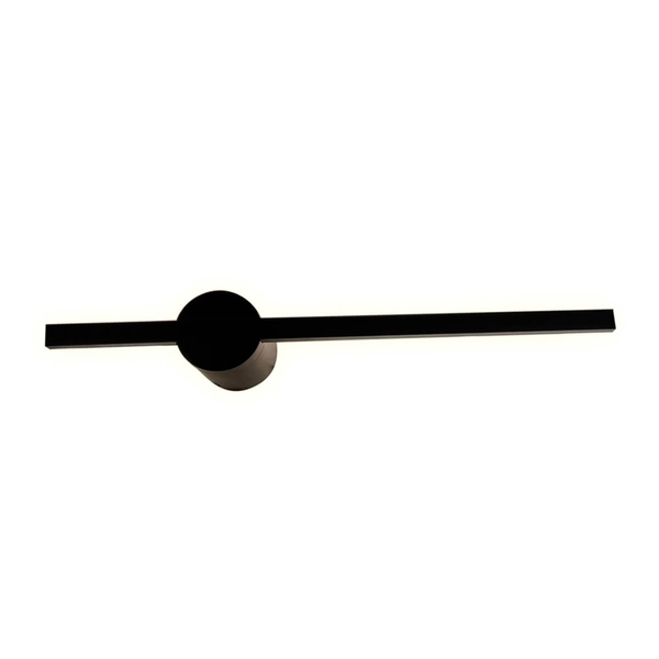 Minimalistyczna lampa ścienna Troy W90477-40BK Zumaline LED 6W 4000K czarny