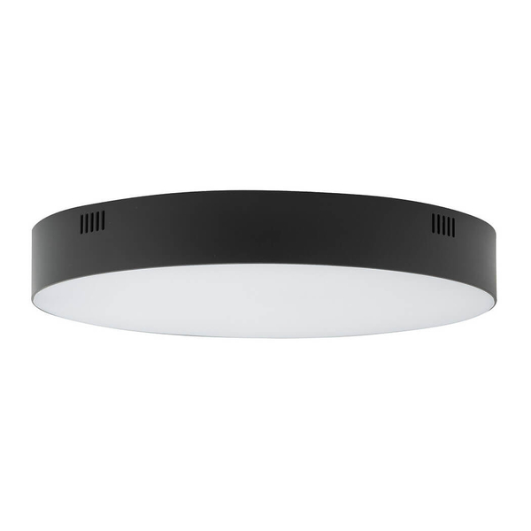 Okrągły natynkowy plafon Lid Round 10410 Nowodvorski LED 50W 3000K czarny