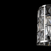 lampa ścienna Gelid MOD184-WL-01-CH glamour przeźroczysty