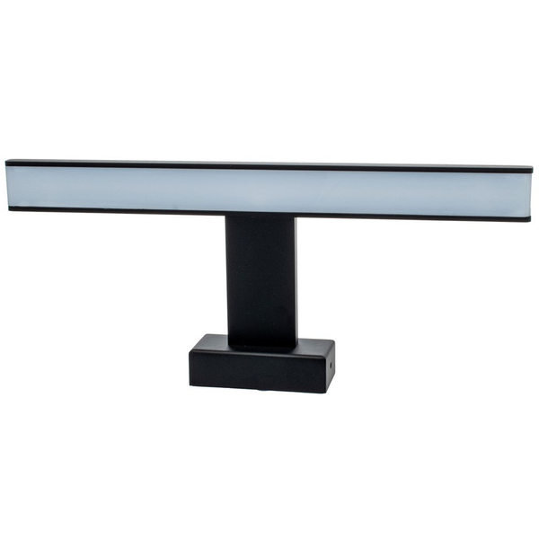 Kinkiet LAMPA ścienna SHINE ML4377 Milagro listwa OPRAWA nad lustro LED 7W 4000K nad obraz IP44 czarna