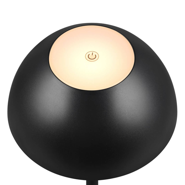 Metalowa lampa stołowa Ricardo R54106132 LED 2W 3000K IP54 czarna