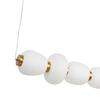 Wisząca lampa BRILLA ST-CP241210-6L GOLD LED 69W 3000K złoty biały