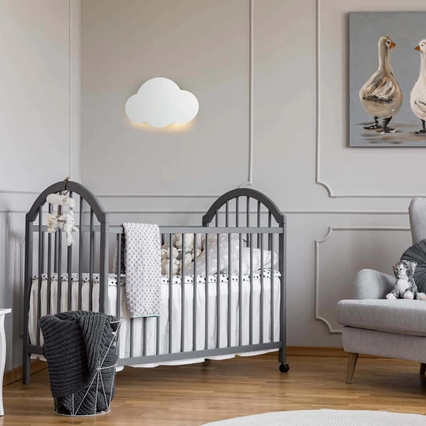 Kinkiet do pokoju dziecięcego chmura Cloud 4964 TK Lighting metalowy biały