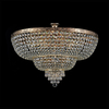 Sufitowa LAMPA plafoniera PALACE DIA891-CL-14-G Maytoni kryształowa OPRAWA pałacowy plafon okrągły mosiądz