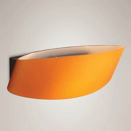 Lampa ścienna do sypialni PARETE W0076 Maxlight metal szkło żółty