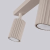 Regulowana lampa sufitowa KARBON SL.1764 tubki potrójne beżowe