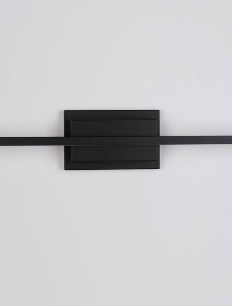 Minimalistyczna lampa ścienna HIDALGO LE42863 LED 28,5W 3000K czarna