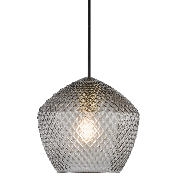 Lampa wisząca Orbiform 2010673047 Nordlux art deco szklana szara