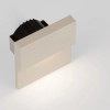 Oprawa elewacyjna LESSON beżowa LE-52017 kwadratowa LED 1x2W 3000K IP65 do ogrodu