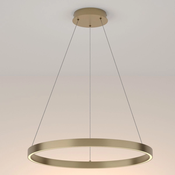 Ring wiszący Rim MOD058PL-L32BS3K Maytoni LED 37W 3000K designerski mosiądz