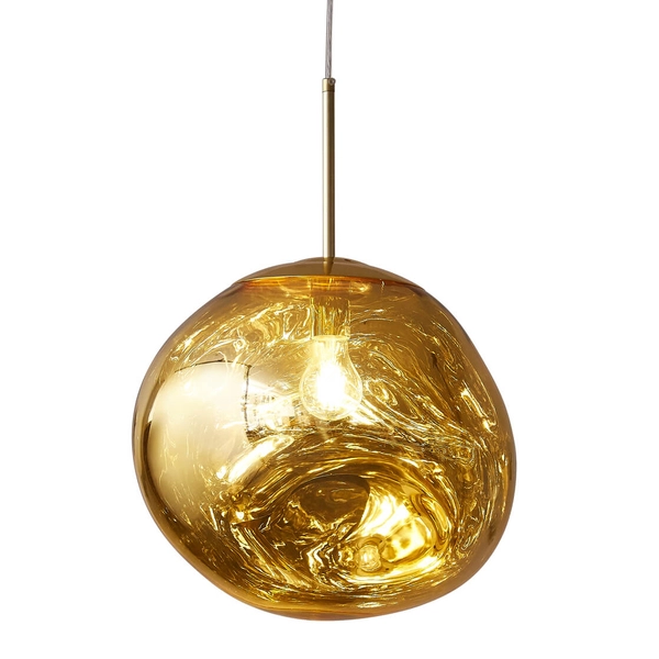 Lampa zwis GLAM MP-1239-180 gold Step Into Design bańka połysk złota