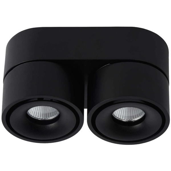 Regulowana LAMPA sufitowa YUMIKO 35911/16/30 Lucide metalowa OPRAWA tuba LED 16W 2700K spot czarny