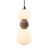 Lampa wisząca nad stół Modern P0628 LED 12W 3000K do salonu brązowy