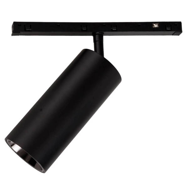 Sufitowa lampa magnetyczna do szynoprzewodów MAX N0002Z tubka czarna