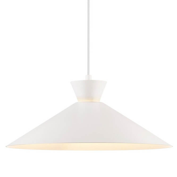 Jadalniana lampa wisząca DIAL 2213353001 nad stół biały