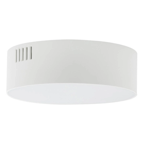 Okrągły plafon Lid Round 10402 Nowodvorski LED 15W 3000K do salonu biały