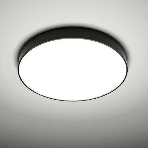 Plafon LAMPA sufitowa BUNGO 1158 Shilo ścienna OPRAWA okrągła KINKIET czarny