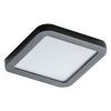 Nowoczesny wpust do zabudowy Slim LED 6W czarny square