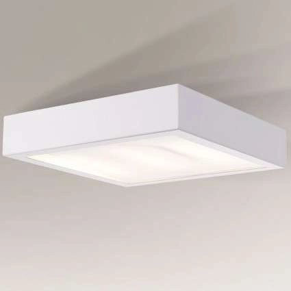 Plafon LAMPA sufitowa NOMI 7175 Shilo metalowa OPRAWA kwadratowa LED 23W 3000K biała