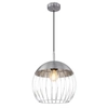 Wisząca lampa industrialna Murro 15034H1 Globo kulisty druciak chrom