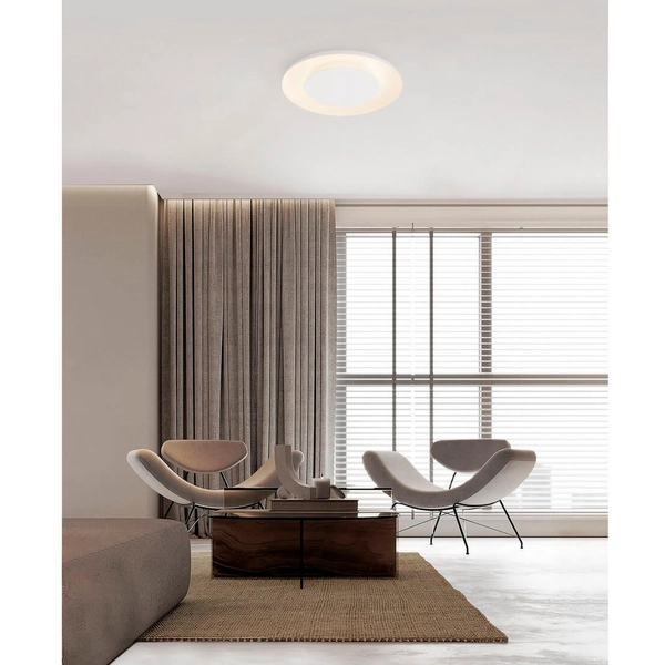 Plafon do sypialni CAPINOTA LE44801 LED 38W 2700-4000K regulowany biały