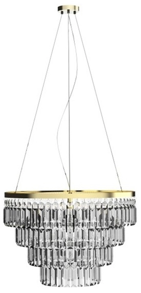 Kryształowy żyrandol Salerno AZ4906 glamour przezroczysty