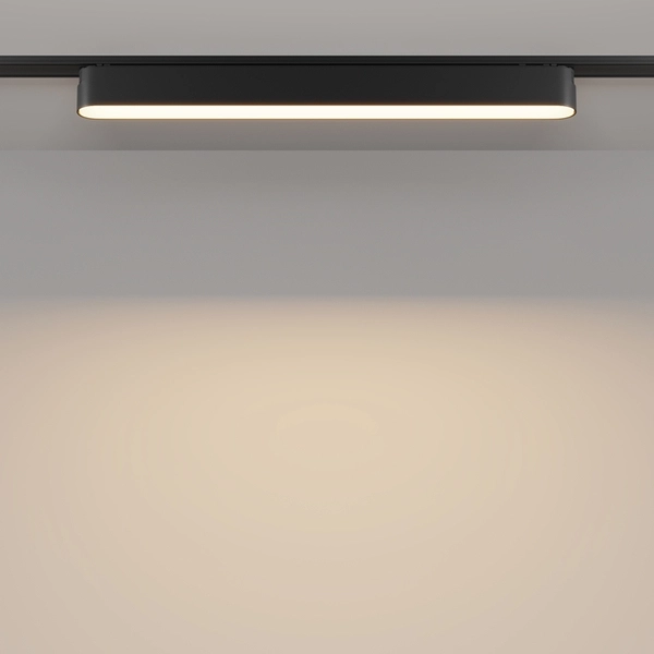 Lampa magnetyczna do szyny Basis TR080-1-18W3K-B LED 16W 3000K owalna czarna