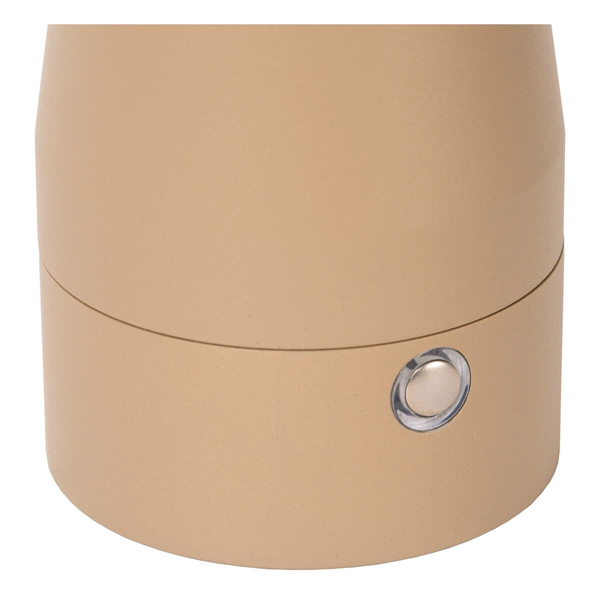 Stołowa lampa Ipsos 33500/03/41 Lucide LED 3W 3000K metalowa szara