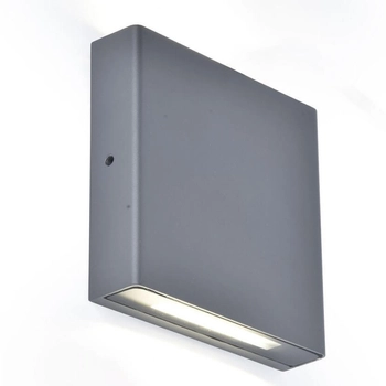 Zewnętrzna lampa na ścianę PILI 5102601125 LED 8,5W 4000K IP54 szara