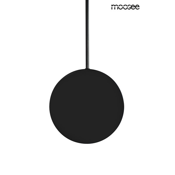 Lampa ścienna Shadow 4 MSE010100355 Moosee LED czarna