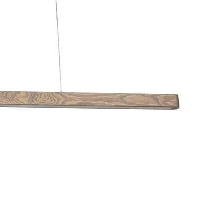 Skandynawska LAMPA wisząca FORESTIER 158117104 Spotlight ekologiczna OPRAWA drewniana LED 151,5W 3000K zwis drewno czarny