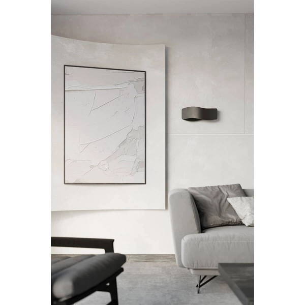 Nowoczesna lampa ścienna SL.1019 czarny kinkiet do sypialni