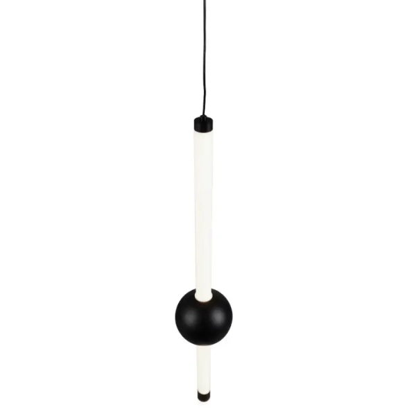 Podłużna lampa zwisająca Melita 331510132 LED 6W 2300-4000K czarny biały