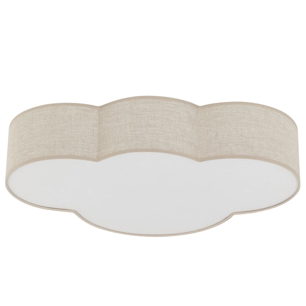 Lampa sufitowa do salonu Cloud 4336 dziecięca chmurka beżowy