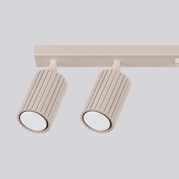 Regulowana lampa sufitowa KARBON SL.1766 tubki metalowe kaszmirowe