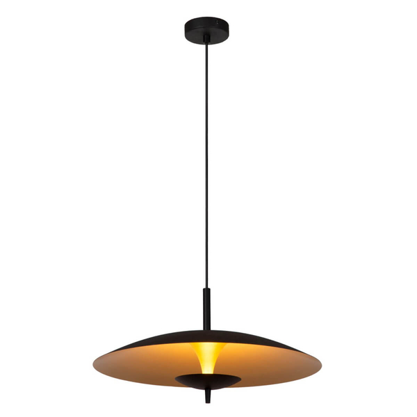 Wisząca lampa Vulcan 30461/09/30 LED 9W 3000K czarny złoty