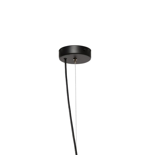 Szklany zwis kuchenny CLOE M 11070102 kulista lampa wisząca biała