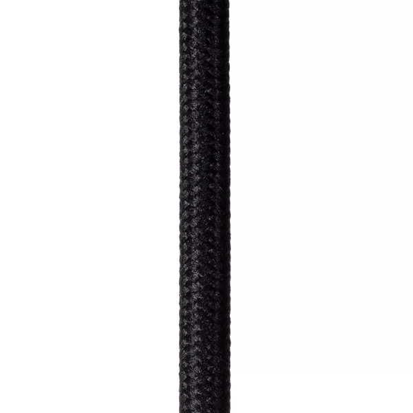 Wisząca lampa Marius kaskada nad stół czarna przydymiona