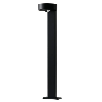Ogrodowy słupek zewnętrzny FIGARO LED 8W 3000K IP54 AZ6827 czarny aluminiowy